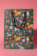Illustrating Amy Gift Bag - Holiday Dogs