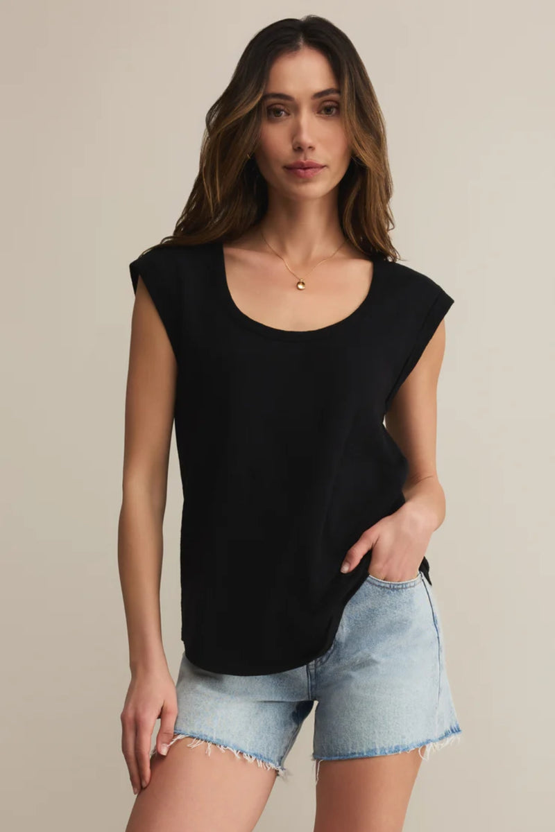 Z Supply Per Diem Tee - Black