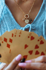 Wild Card Charm Necklace