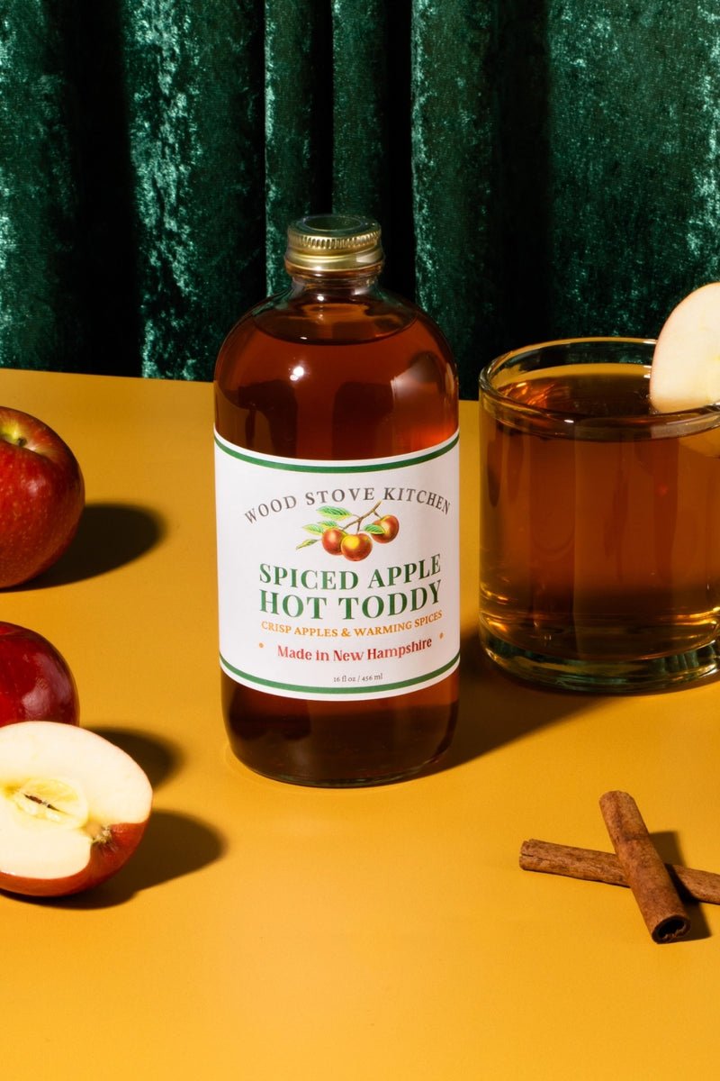 Wood Stove Kitchen Cocktail Mixer - Spiced Apple Hot Toddy