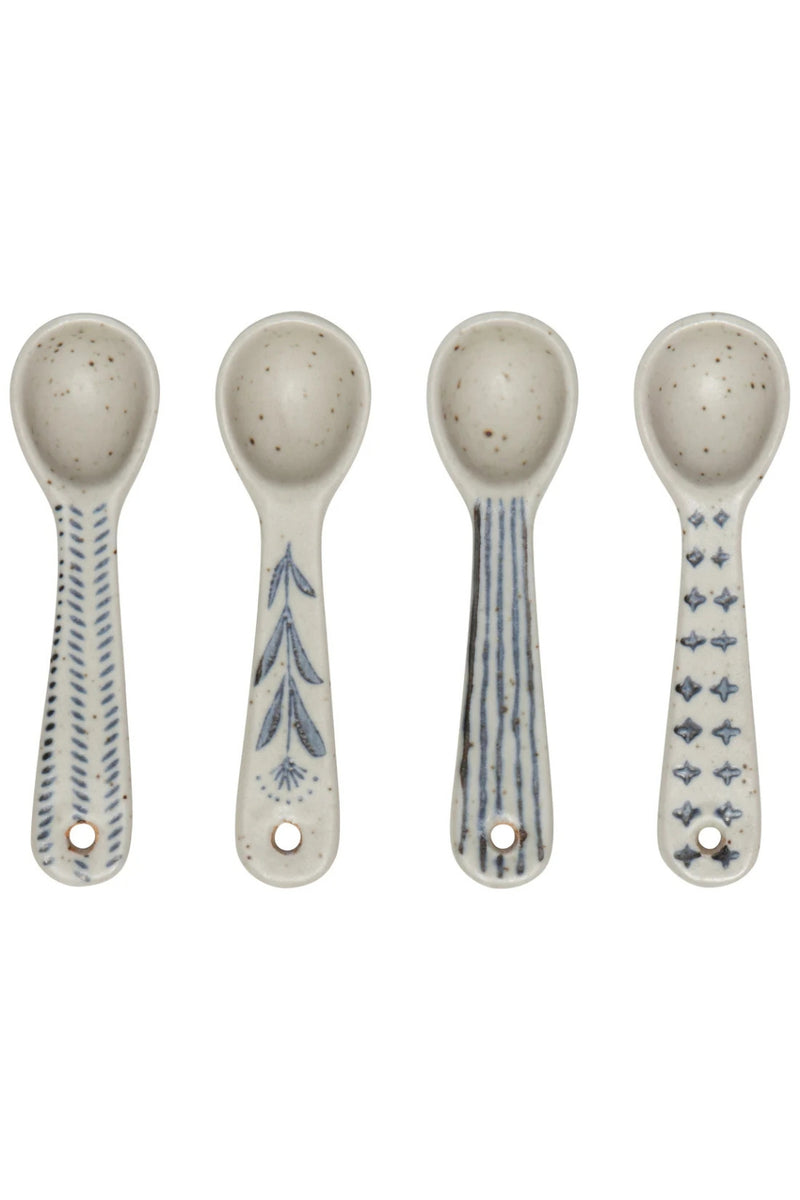 Element Stoneware Mini Spoon Set