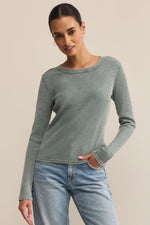 Z Supply Arlet Mini Thermal Top - Hunter Green
