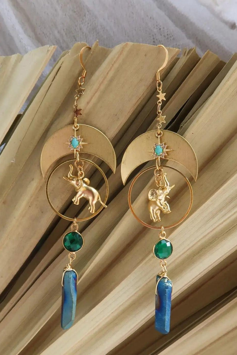 Elephant Animal Spirit Earrings