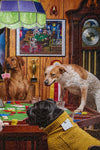 Le Puzz 1000 Piece Puzzle - Poker Dogs