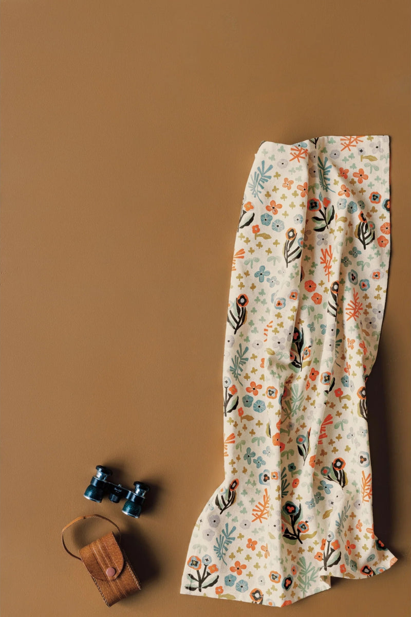 Cotton Linen Kitchen Towel Set - Dogwood