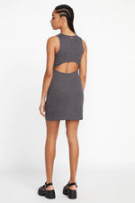 Volcom Lil Rib Backless Dress - Black