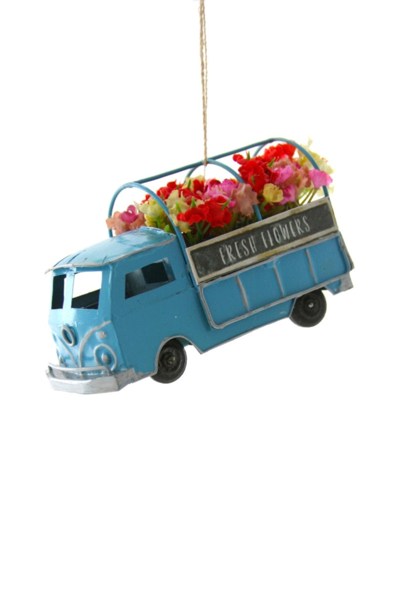 Cody Foster & Co. Fresh Flowers Truck Ornament