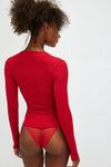Free People Going Places Cardi - Cherry Crush