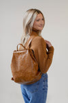 Maggie Modern Backpack - Buck Tan