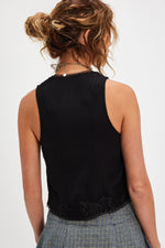 Free People Jaida Vest - Black