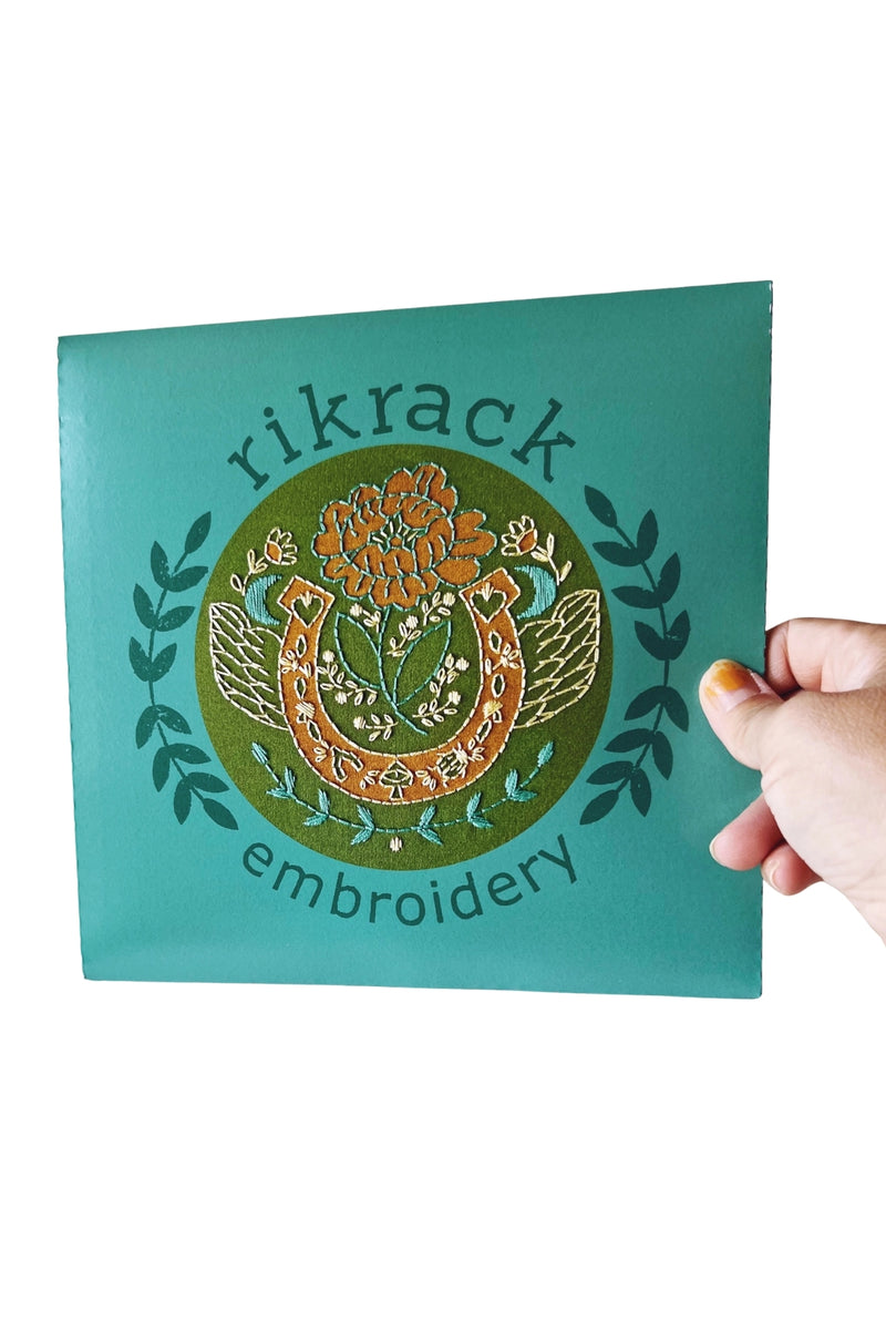 Rikrack Embroidery Kit Lucky