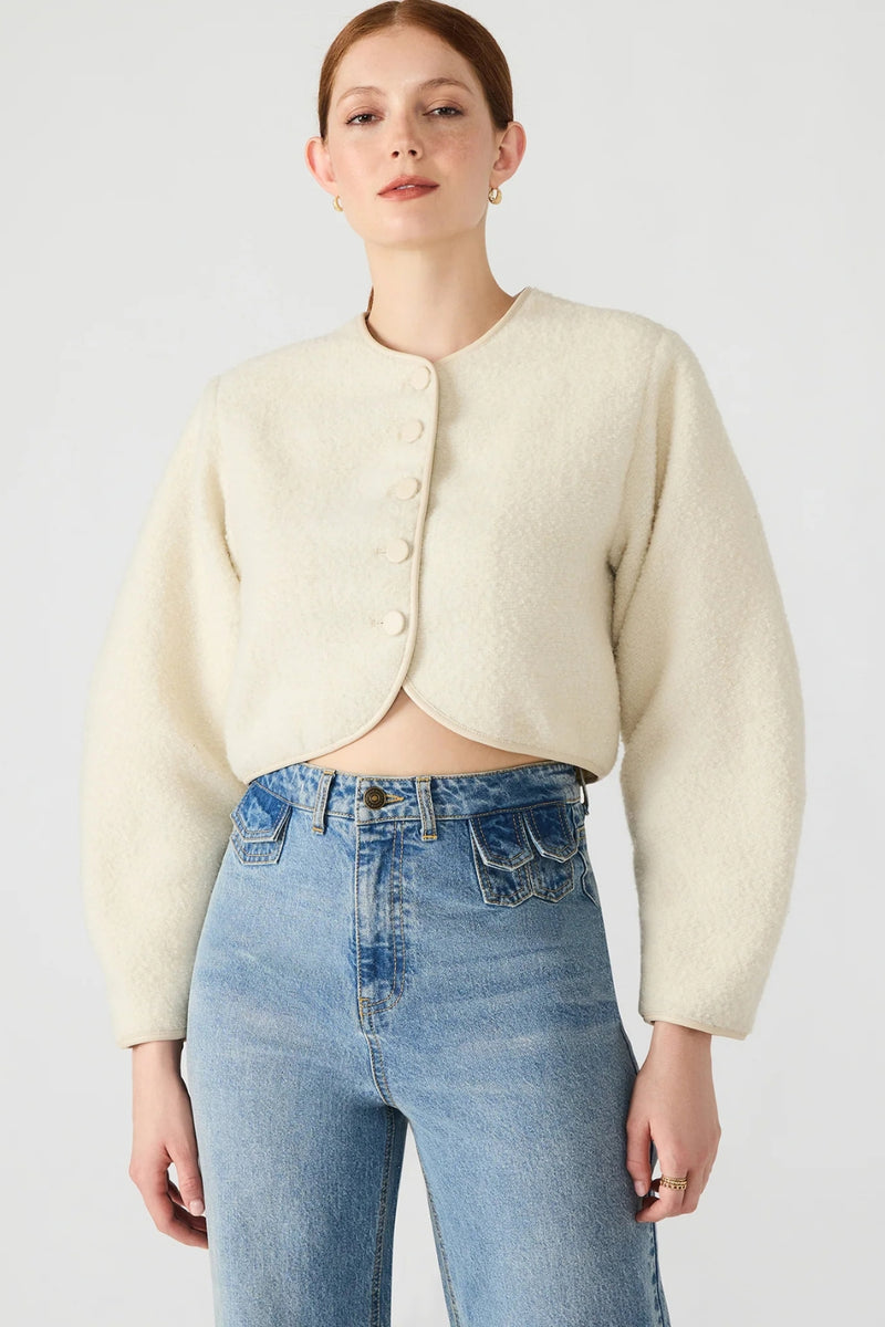 Steve Madden Emili Jacket - Cream