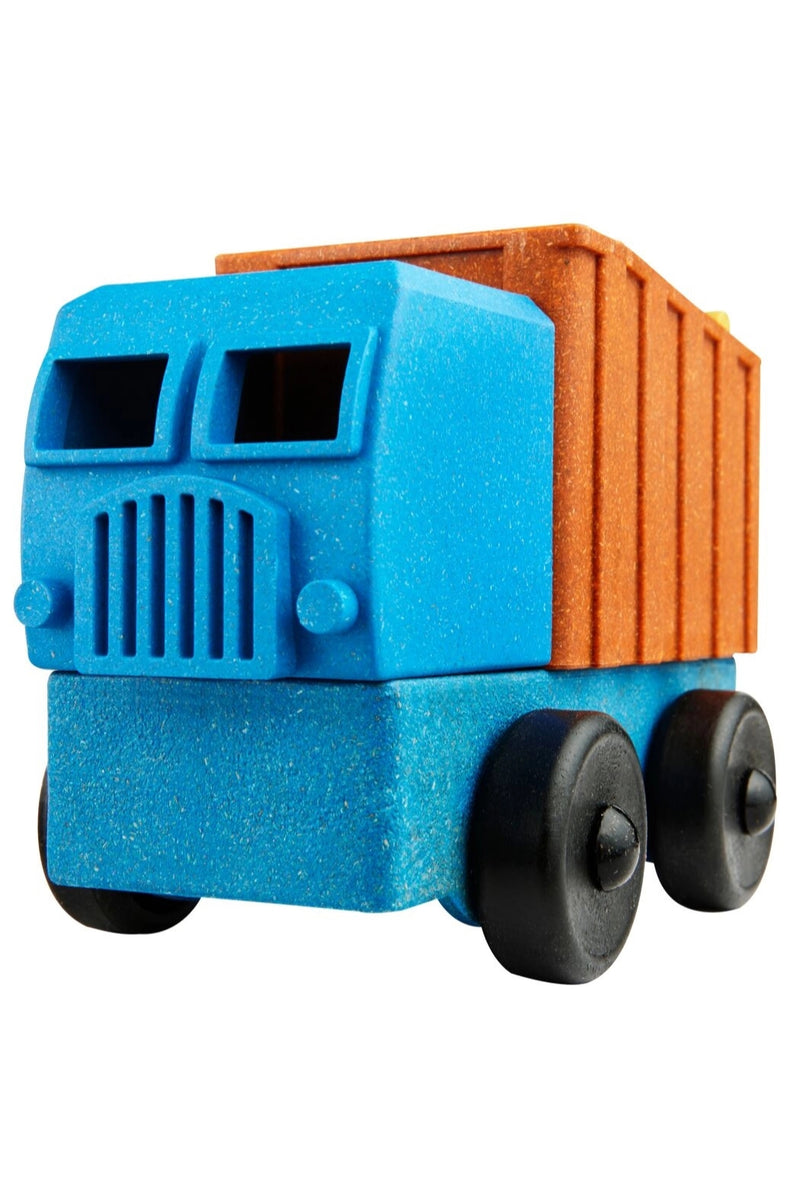 Luke's Toy Factory Truck Blue Dump Truck