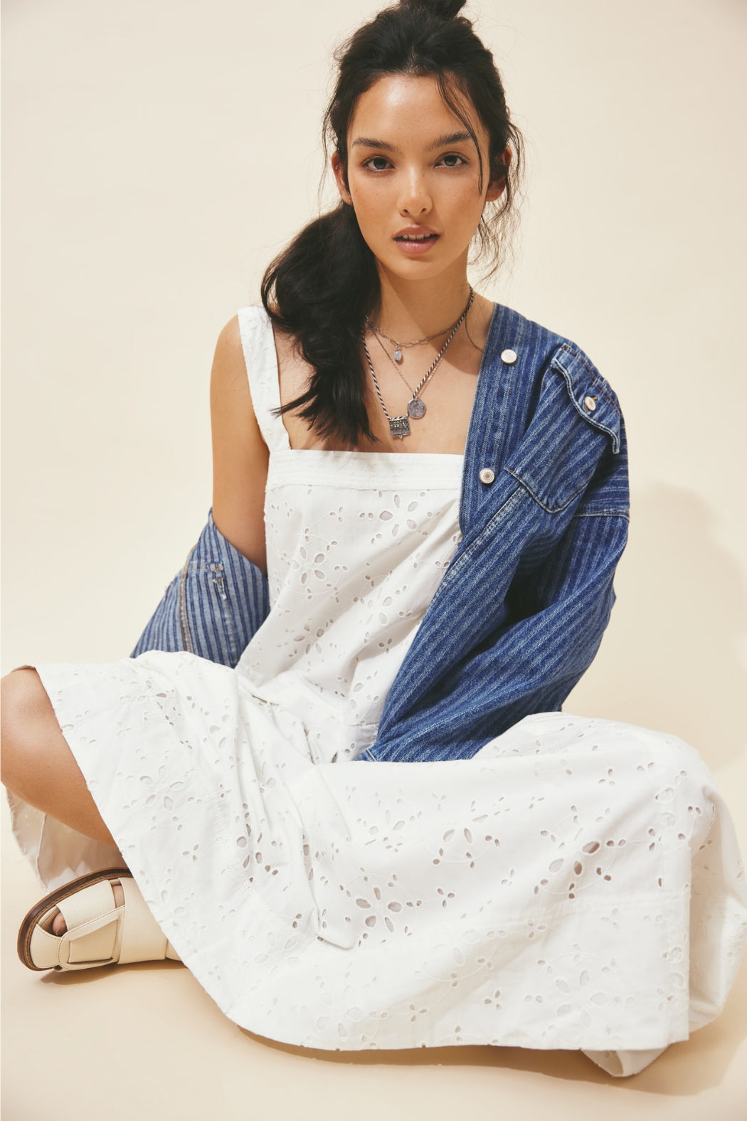 Free People Primavera Eyelet Midi - White Queen of Hearts and Modern Love Free People Primavera Eyelet Midi - White Queen of Hearts and Modern Love
