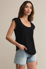 Z Supply Per Diem Tee - Black