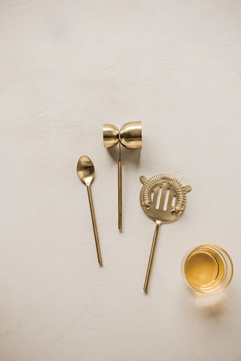 Matte Gold Bar Tool Set