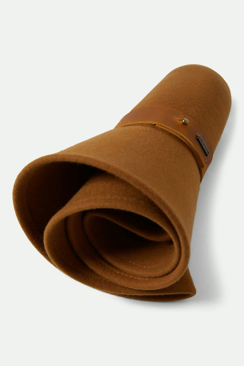 Brixton Eleanor Felt Packable Hat - Washed Copper