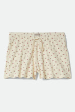 Brixton Off Duty Lounge Short - Floral Pointelle