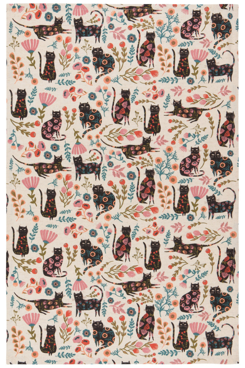 Cotton Linen Kitchen Towel Set - Catbloom
