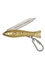 Fish Pen Knife - Brass