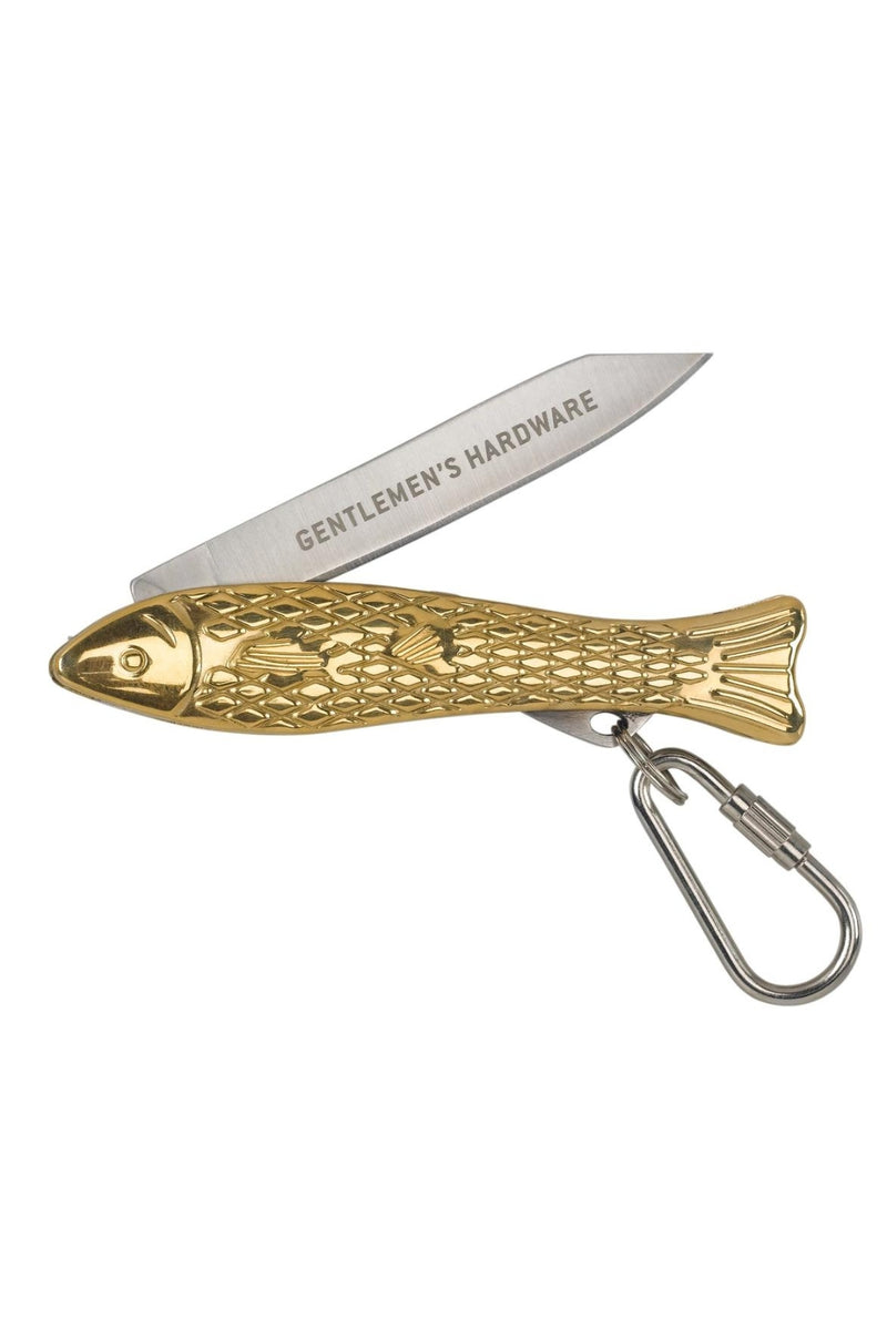 Fish Pen Knife Brass