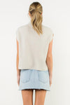 Lorah Sweater Vest - Cream