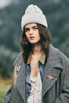 Free People Coast Line Beanie - Grey