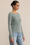 Z Supply Arlet Mini Thermal Top - Hunter Green