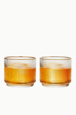 Meridian Crystal Lowball Tumblers