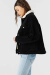 O'Neill Aubrey Corduroy Trucker Jacket - Black