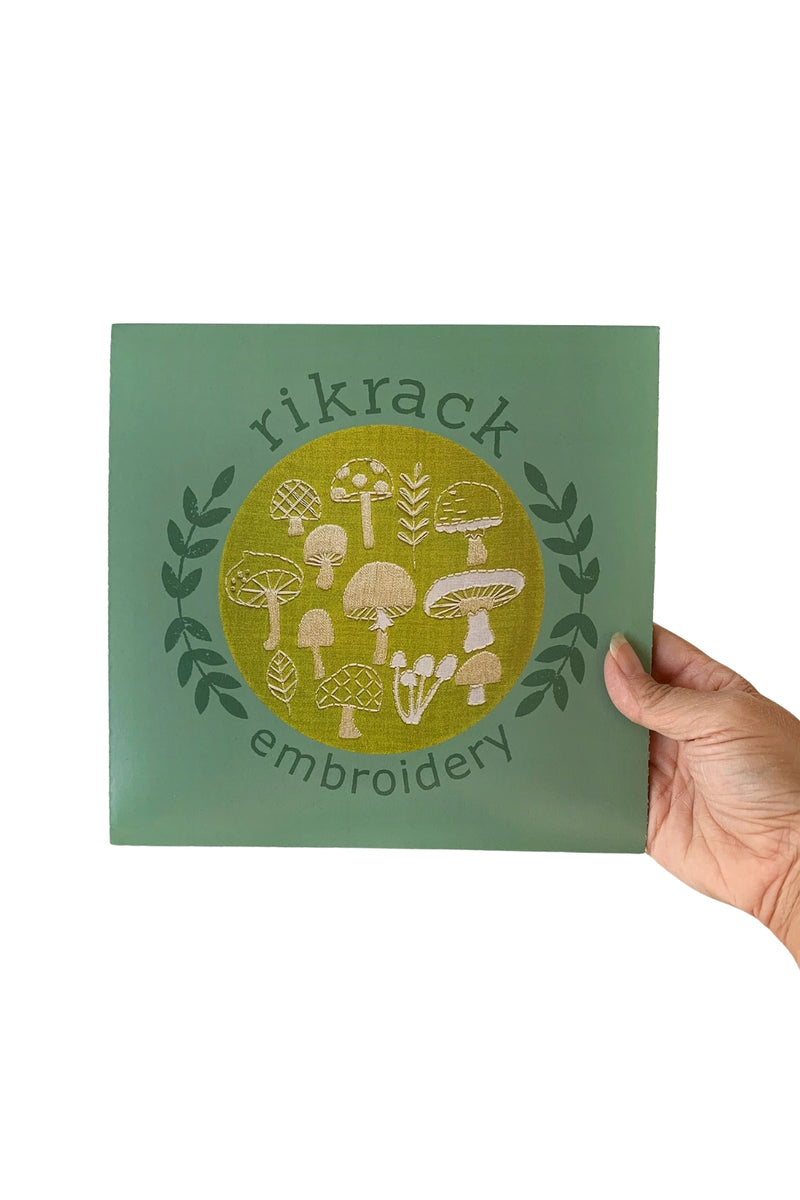 Rikrack Embroidery Kit Mushroom