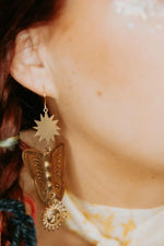 Flatwoods Fawn Summer Butterfly Earrings