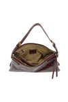 Eve Trapeze Shoulder Bag - Wine