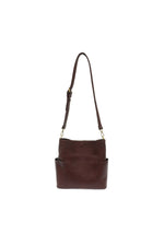 Kayleigh Side Pocket Bucket Bag - Oxblood