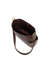 Kayleigh Side Pocket Bucket Bag - Oxblood