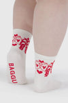 Baggu Crew Sock - Cowgirl
