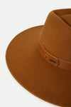 Brixton Eleanor Felt Packable Hat - Washed Copper