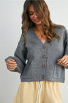 Seraphina Cardigan - Grey
