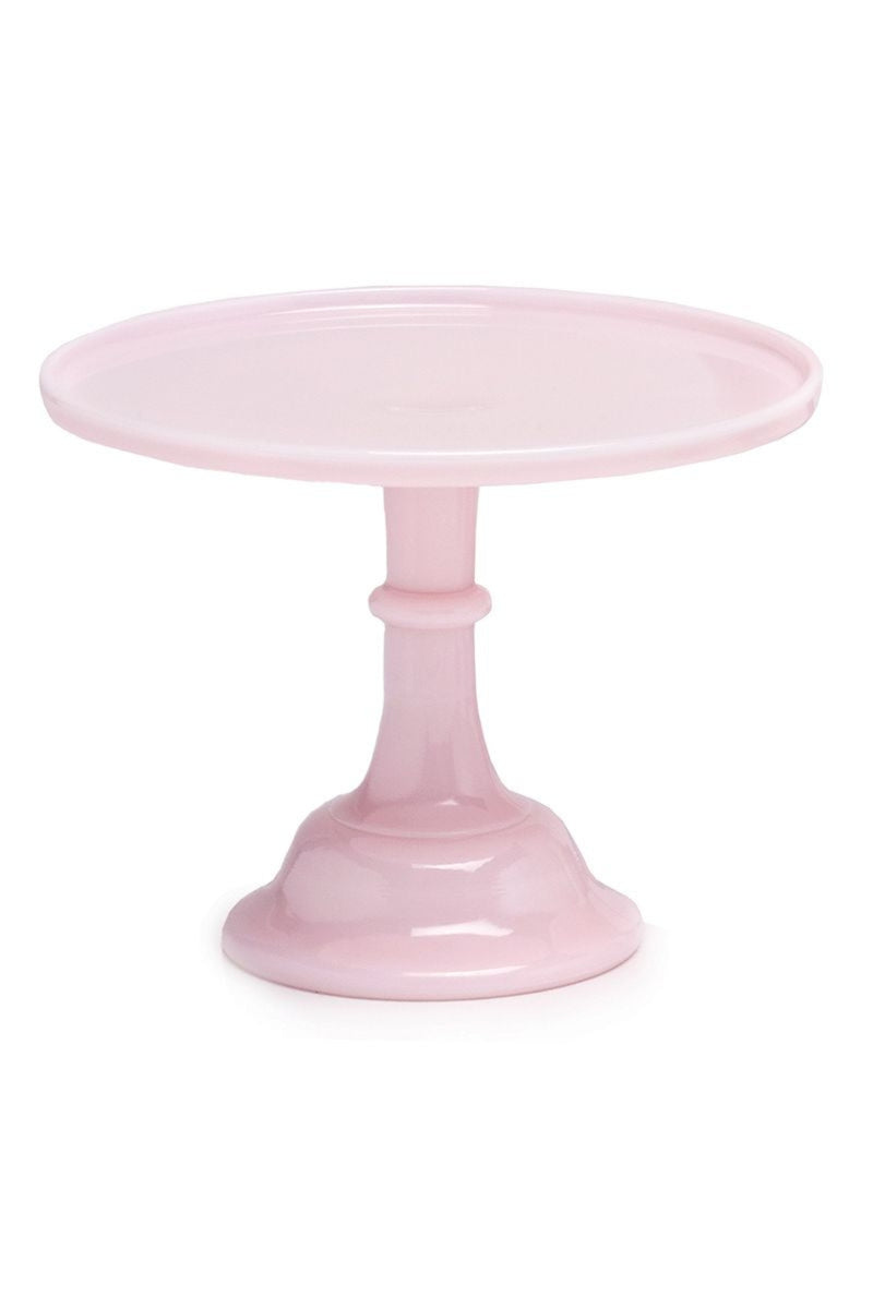 Mosser Glass 10" Cake Plate Crown Tuscan