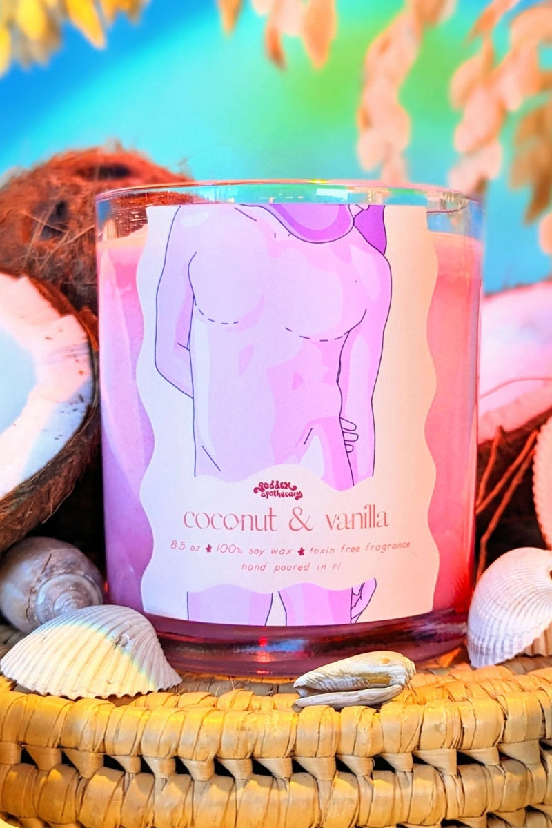 Coconut & Vanilla Soy Candle