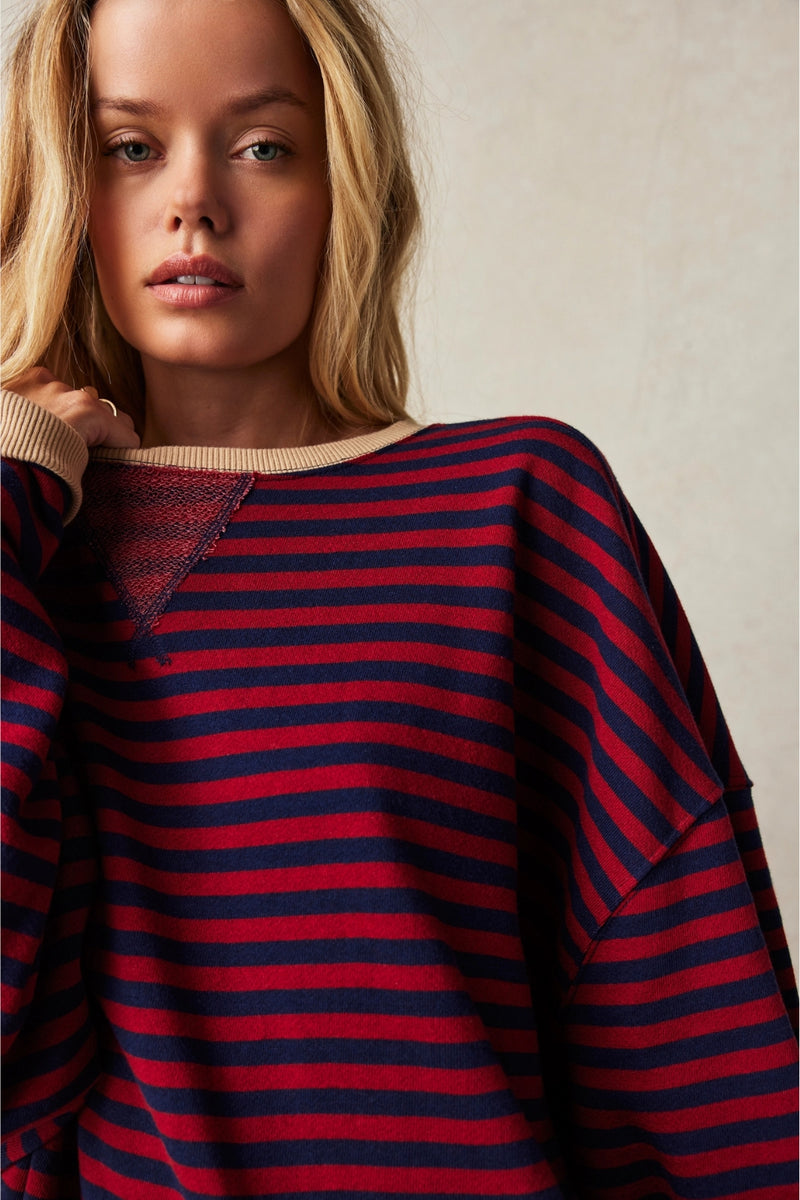 Classic Striped Crew Nautical Combo