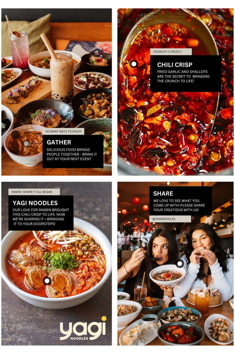 Yagi Noodles Chili Crisp