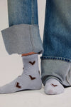 Free People Cupids Bow Socks - Blue