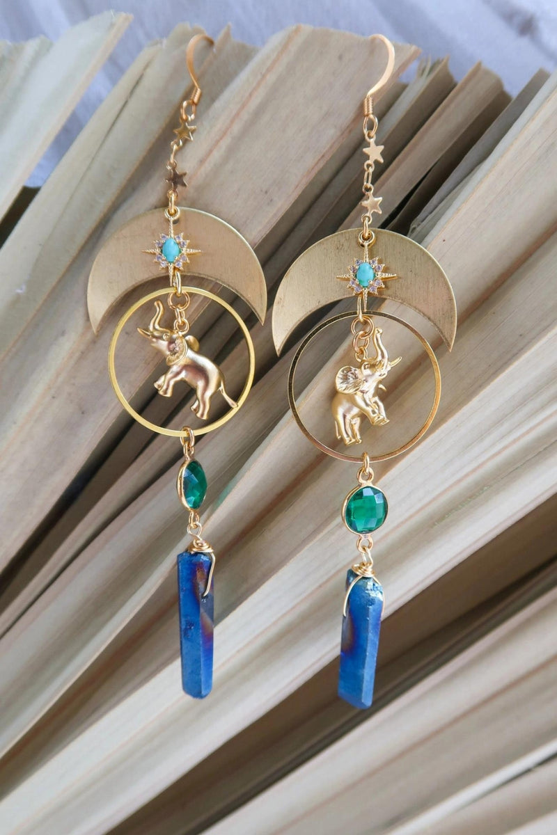 Elephant Animal Spirit Earrings