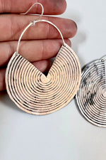 Fluff Hardware Handmade Bliss Ii Small Earrings - Silver