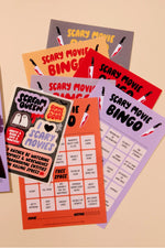 Cheesy Movie Bingo - Scary Movie