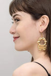 The Golden Serpent Earrings