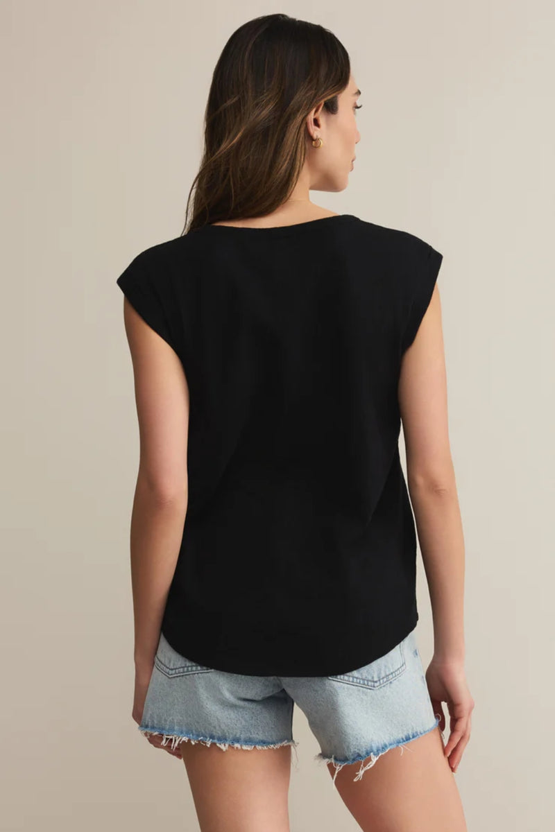 Z Supply Per Diem Tee - Black