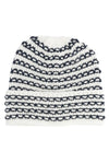 Coal Stria Beanie - Off White/Navy