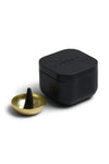 Paddywax Cubed Metal Tin Incense Cones - Black